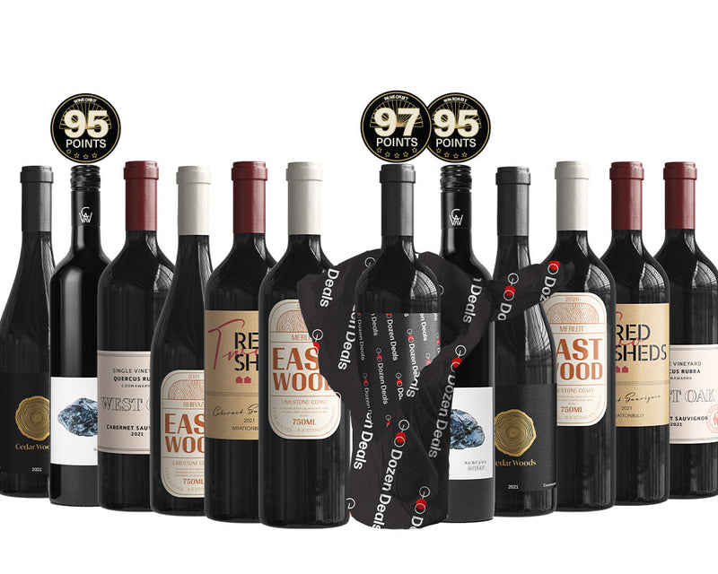 12 pack - Golden Dozen featuring an RRP $85 Cabernet Sauvignon Shiraz 2020 3.0